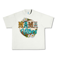 Pistachio mama vibes with daisies Urban Heavy Tee - texasbilliewilder