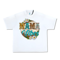 White mama vibes with daisies Urban Heavy Tee - texasbilliewilder