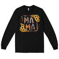 Black mama western Long Sleeve Tee - RacoonDesign