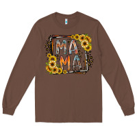 Chestnut mama western Long Sleeve Tee - RacoonDesign