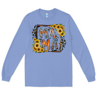 Colony Blue mama western Long Sleeve Tee - RacoonDesign
