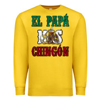 Lemon El Papa Mas Chingon Mexican Flag Premium Sweatshirt - Jasminsmagicworld