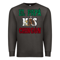 Smoke El Papa Mas Chingon Mexican Flag Premium Sweatshirt - Jasminsmagicworld