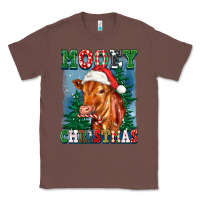 Chestnut mooey christmas heifer Classic Tee - FaDigitalArtStudio