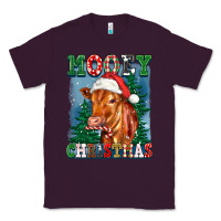 Plum mooey christmas heifer Classic Tee - FaDigitalArtStudio