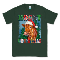 Sports Green mooey christmas heifer Classic Tee - FaDigitalArtStudio