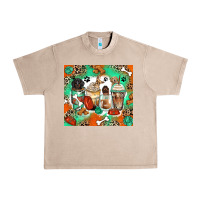 French Oak dog coffee cups Urban Heavy Tee - Zillion Design Studio