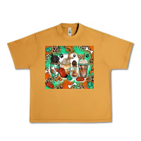 Peanut Butter dog coffee cups Urban Heavy Tee - Zillion Design Studio