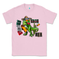 Bubblegum Pink taco saurus rex Classic Tee - CowhideDigitalArt