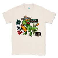 Natural taco saurus rex Classic Tee - CowhideDigitalArt