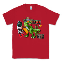 Red taco saurus rex Classic Tee - CowhideDigitalArt