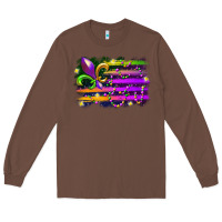 Chestnut mardi gras flag Long Sleeve Tee - RacoonDesign