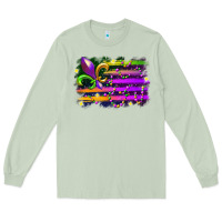 Matcha mardi gras flag Long Sleeve Tee - RacoonDesign