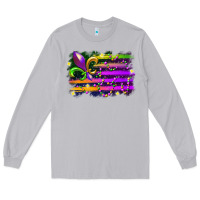 Moon Dust mardi gras flag Long Sleeve Tee - RacoonDesign