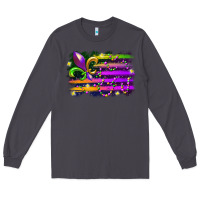 Smoke mardi gras flag Long Sleeve Tee - RacoonDesign