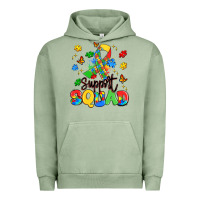 Pigment Oil Green support squad Urban Hoodie - Artiststas