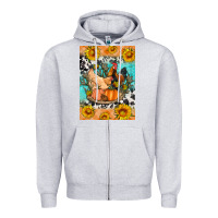 Heather Grey fall coop animals Zipper Hoodie - Artiststas