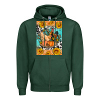 Sports Green fall coop animals Zipper Hoodie - Artiststas