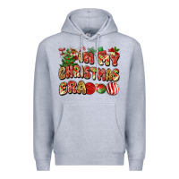 Heather Grey in my christmas era Premium Hoodie - MaliasSmallBusiness