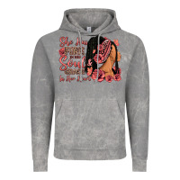 Cloud Rock She has fire in her soul afro woman Vintage Hoodie - RanaPortraitStore