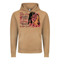Vintage Camel She has fire in her soul afro woman Vintage Hoodie - RanaPortraitStore