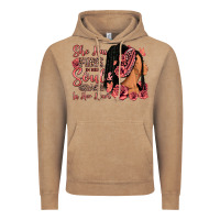 Vintage Coffee She has fire in her soul afro woman Vintage Hoodie - RanaPortraitStore