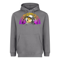 Storm doge coin hodl on we're going to the moon retro sunset Heavyweight Hoodie - Jasminsmagicworld