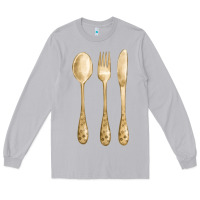Moon Dust spoon fork knife fa element Long Sleeve Tee - FaDigitalArtStudio