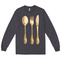 Smoke spoon fork knife fa element Long Sleeve Tee - FaDigitalArtStudio
