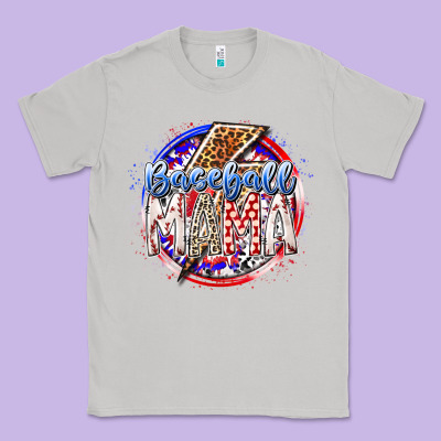 Baseball Mama Classic Tee Designed By Racoondesign