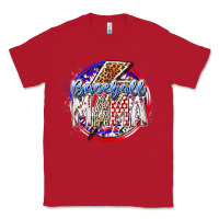 Red baseball mama Classic Tee - RacoonDesign