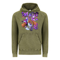 Vintage Olive Purple galaxy sneaker girl Vintage Hoodie - RanaPortraitStore