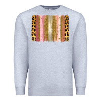 Heather Grey XOXO Brushstrokes Valentines Day Premium Sweatshirt - Jasminsmagicworld