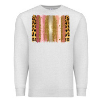Oatmeal Heather XOXO Brushstrokes Valentines Day Premium Sweatshirt - Jasminsmagicworld