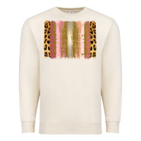 Sandshell XOXO Brushstrokes Valentines Day Premium Sweatshirt - Jasminsmagicworld