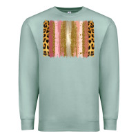 Seafoam XOXO Brushstrokes Valentines Day Premium Sweatshirt - Jasminsmagicworld