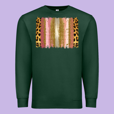 Xoxo Brushstrokes Valentines Day Premium Sweatshirt Designed By Jasminsmagicworld