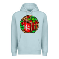Blue Mist christmas hot chocolate and candies Premium Hoodie - AdoDesignShop
