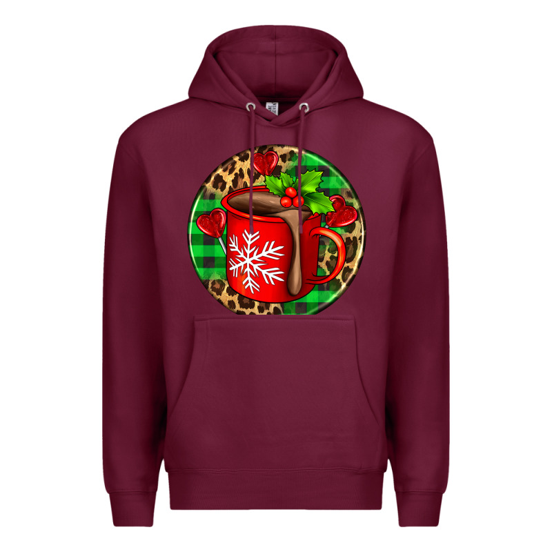 Christmas Hot Chocolate And Candies Premium Hoodie by AdoDesignShop | Teevron