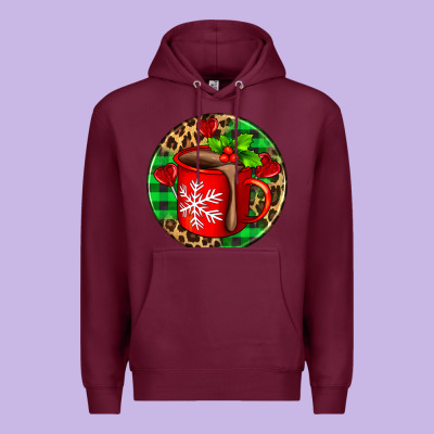 Christmas Hot Chocolate And Candies Premium Hoodie Designed By Adodesignshop