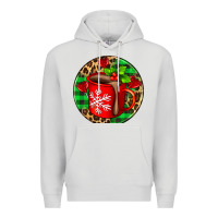 Dove Grey christmas hot chocolate and candies Premium Hoodie - AdoDesignShop