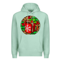 Seafoam christmas hot chocolate and candies Premium Hoodie - AdoDesignShop