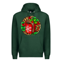 Sports Green christmas hot chocolate and candies Premium Hoodie - AdoDesignShop