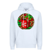 White christmas hot chocolate and candies Premium Hoodie - AdoDesignShop