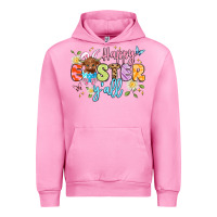 Fuchsia Pink happy easter yall Urban Hoodie - Artiststas