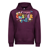 Mauve Wine happy easter yall Urban Hoodie - Artiststas