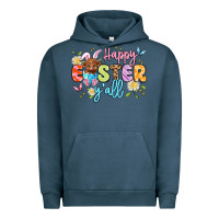 Pigment Midnight Navy happy easter yall Urban Hoodie - Artiststas