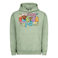 Pigment Oil Green happy easter yall Urban Hoodie - Artiststas