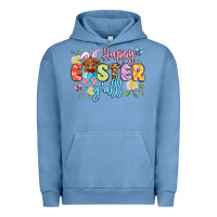 Pigment Pebble Blue happy easter yall Urban Hoodie - Artiststas