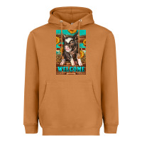 Meerkat western pig garden Heavyweight Hoodie - LillyAllenDesigns